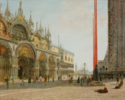 San Marco à Venise - Jakob Alt